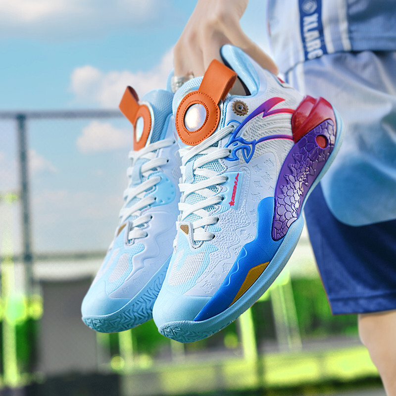Visokokvalitetne košarkaške tenisice za muškarce Modne ružičaste fluorescentne košarkaške tenisice Ženske profesionalne muške sportske cipele