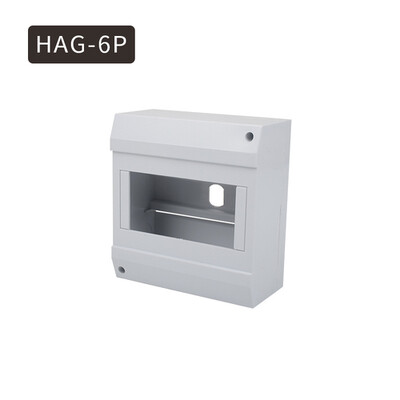 MCB elektrikarbi kaitselüliti kaitse plastkarbi ABS lüliti korpuse pinnamoodulite kast 1-8P kaitselüliti jaotuskast