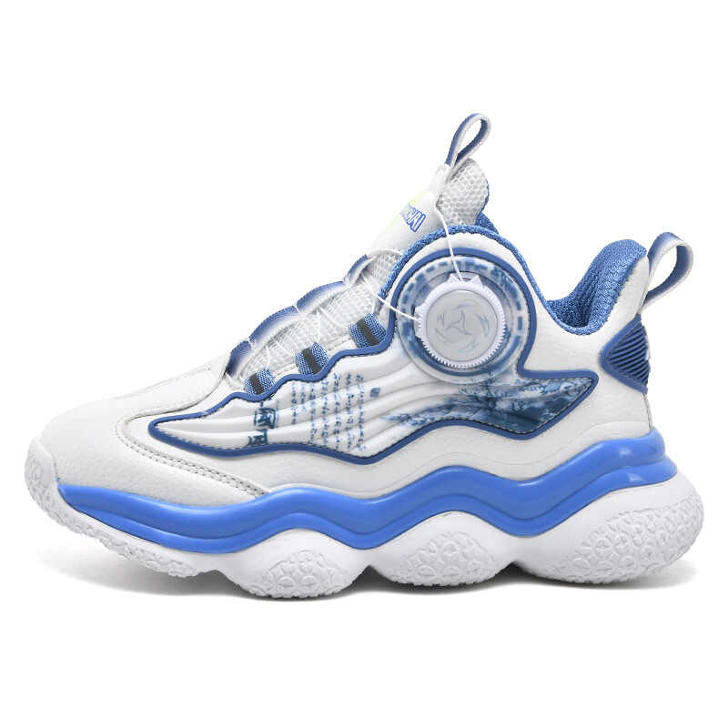 Modne košarkaške tenisice za djecu Ležerne dječje tenisice od PU kože za dječake Prozračne teniske tenisice Tenisice za dvoranu Djevojčice