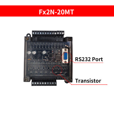 PLC FX2N-20MR FX2N-20MT Προγραμματιζόμενος λογικός ελεγκτής DC Τρανζίστορ/Μονάδα ρελέ Βιομηχανικός πίνακας ελέγχου 12 Είσοδος 8 Έξοδος