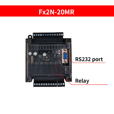PLC FX2N-20MR FX2N-20MT Προγραμματιζόμενος λογικός ελεγκτής DC Τρανζίστορ/Μονάδα ρελέ Βιομηχανικός πίνακας ελέγχου 12 Είσοδος 8 Έξοδος