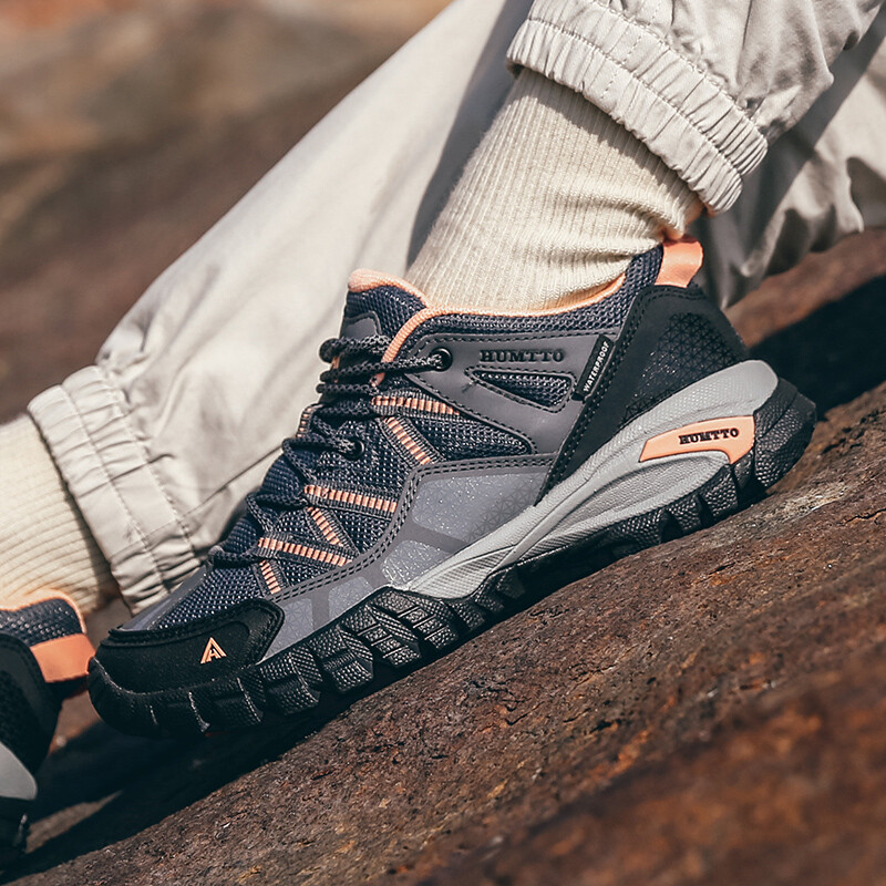 HUMTTO Novi dolazak, muške cipele za planinarenje, prozračne čizme za planinarenje na vezanje, muške amortizirane, penjačke, turističke tenisice za muškarce