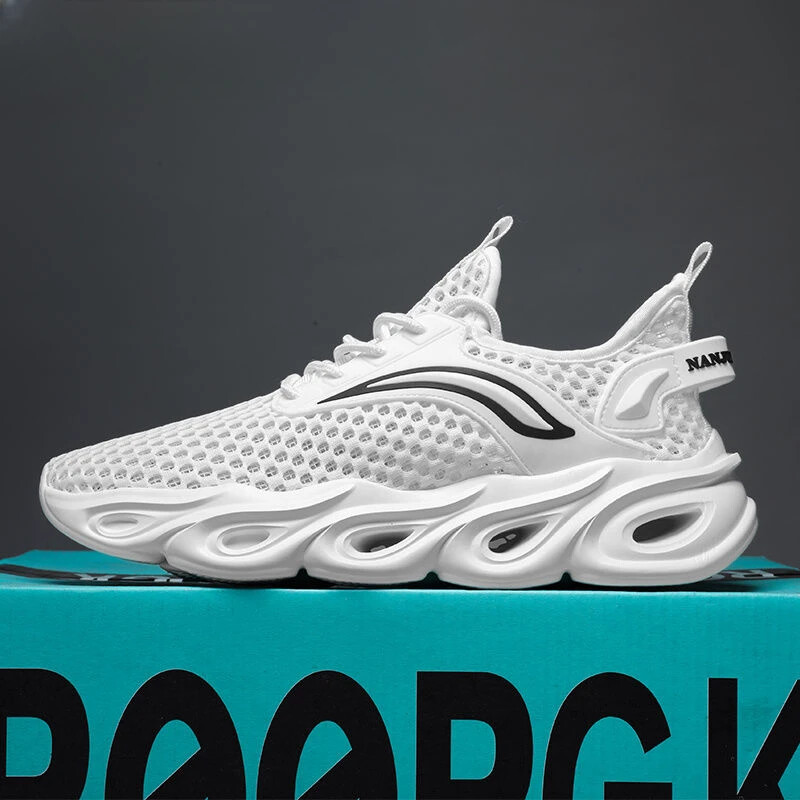 Lagane muške ležerne tenisice za trčanje Mrežaste košarkaške trendove 2024. Originalne modne široke vanjske cipele za muškarce Sve marke 39 Y2k