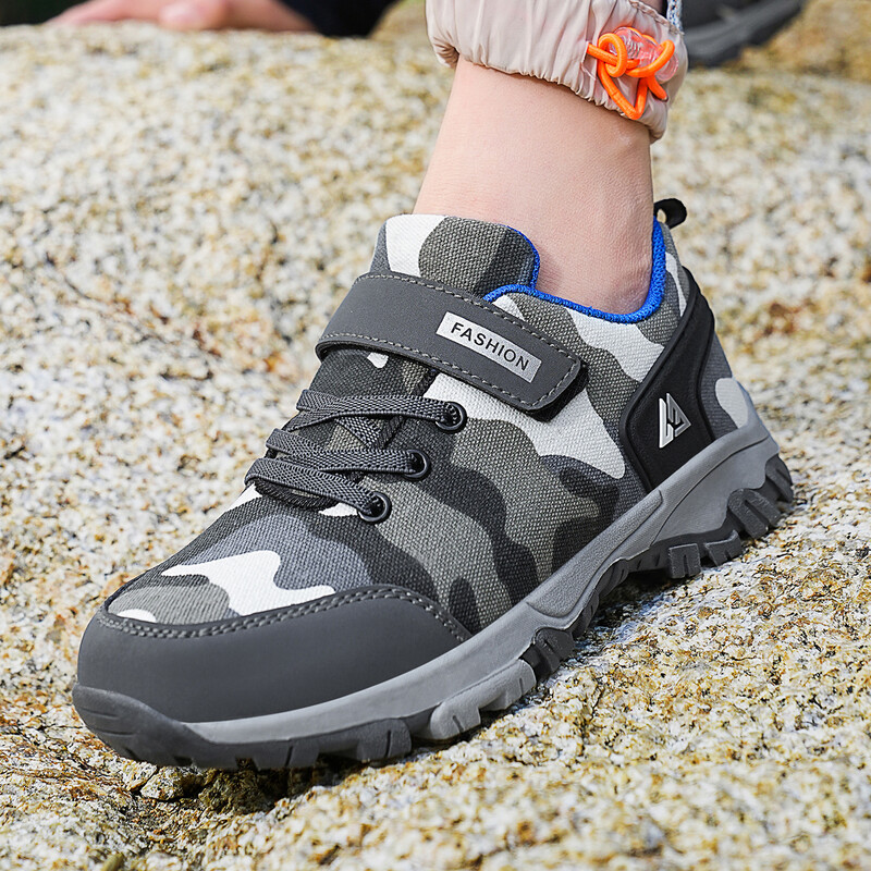 Nove kamuflažne dječje cipele za planinarenje Neklizajuće gumene tenisice za planinarenje na otvorenom za djecu Cipele za planinarenje