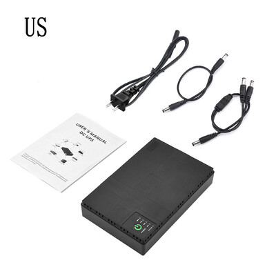 Mini UPS Router Optikai Cat adapter Szünetmentes tápegység DC tartalék tápegység AC 110V 220V DC 5V 9V 12V 15V 24V