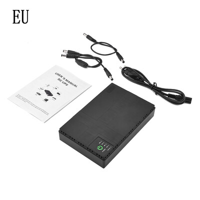 Mini UPS Router Optikai Cat adapter Szünetmentes tápegység DC tartalék tápegység AC 110V 220V DC 5V 9V 12V 15V 24V
