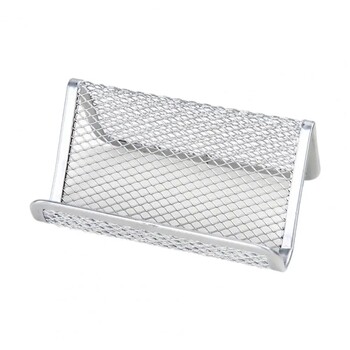 Μεταλλική θήκη κάρτας Mesh Metal Mesh Ανθεκτική βάση επίδειξης επαγγελματικών καρτών