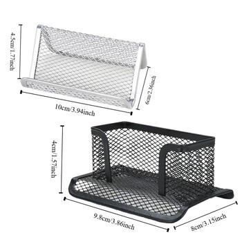 Μεταλλική θήκη κάρτας Mesh Metal Mesh Ανθεκτική βάση επίδειξης επαγγελματικών καρτών