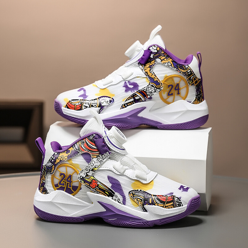 Nove košarkaške tenisice za dječake, dječje tenisice Debeli potplat Neklizajuća dječja sportska obuća Dječje cipele za dječake i djevojčice Košara Enfant