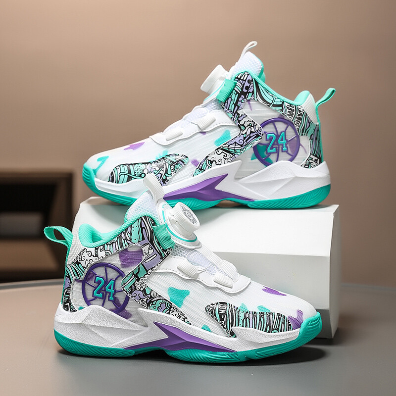 Nove košarkaške tenisice za dječake, dječje tenisice Debeli potplat Neklizajuća dječja sportska obuća Dječje cipele za dječake i djevojčice Košara Enfant