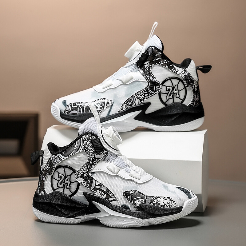 Nove košarkaške tenisice za dječake, dječje tenisice Debeli potplat Neklizajuća dječja sportska obuća Dječje cipele za dječake i djevojčice Košara Enfant