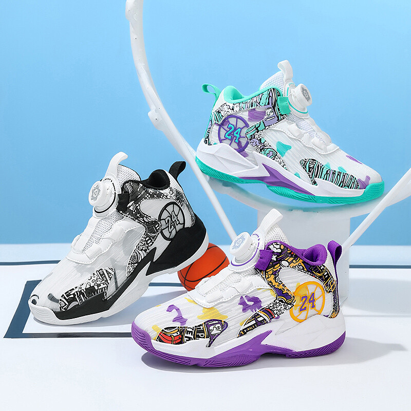 Nove košarkaške tenisice za dječake, dječje tenisice Debeli potplat Neklizajuća dječja sportska obuća Dječje cipele za dječake i djevojčice Košara Enfant