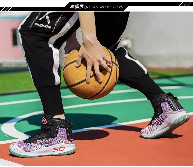 Muške košarkaške tenisice, muške košarkaške gležnjače za ženski par, protivklizne sportske tenisice, veličine 39-45
