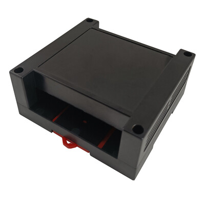1 tk / partii din-rööpa elektriühenduskarp 95 * 90 * 40 mm ABS plastikust korpused korpused tööstusliku juhtimisseadme jaoks