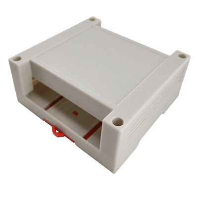 1 tk / partii din-rööpa elektriühenduskarp 95 * 90 * 40 mm ABS plastikust korpused korpused tööstusliku juhtimisseadme jaoks