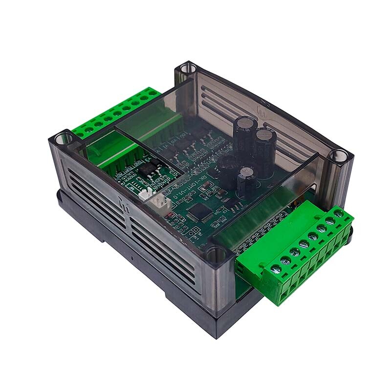 1 tk FX2N-10MT 10MR PLC tööstuslik juhtplaat programmeeritav loogiline kontroller DC transistori mooduli relee loogika TTL port