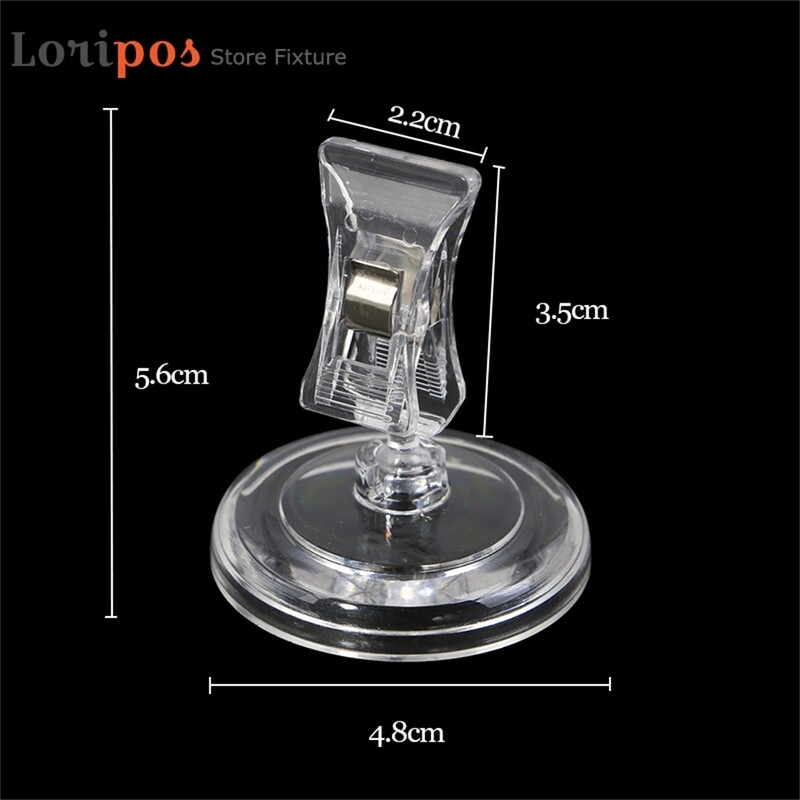 Crna prozirna Ps plastična kopča za natpise, držač za naljepnice, stalak, stol za vjenčanje, radni stol, ime, broj kartice, cjenik, slika, stalak za izlaganje