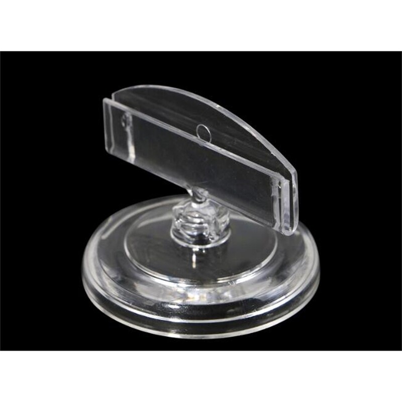 Crna prozirna Ps plastična kopča za natpise, držač za naljepnice, stalak, stol za vjenčanje, radni stol, ime, broj kartice, cjenik, slika, stalak za izlaganje