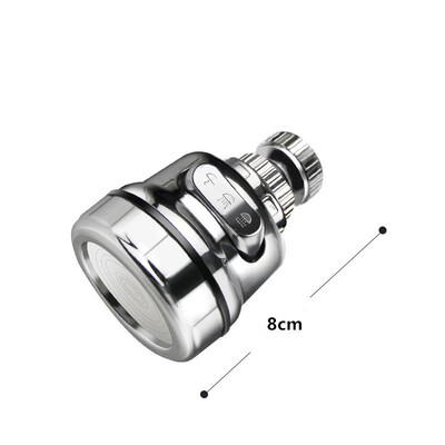 Gadgets Κουζίνας 3 Λειτουργίες 360 Περιστρεφόμενο Bubbler Επέκταση βρύσης υψηλής πίεσης Εξοικονόμηση νερού Αξεσουάρ κουζίνας Προμήθειες