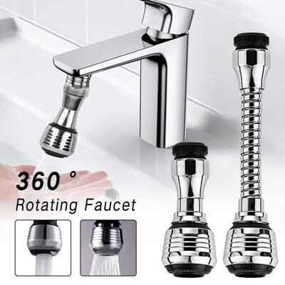 Faucet Sprayer Turbo Flex 360° Flexible Sink Faucet Jet Stream Faucet Extension Part Home Μπάνιο Κουζίνα Gadgets Αξεσουάρ