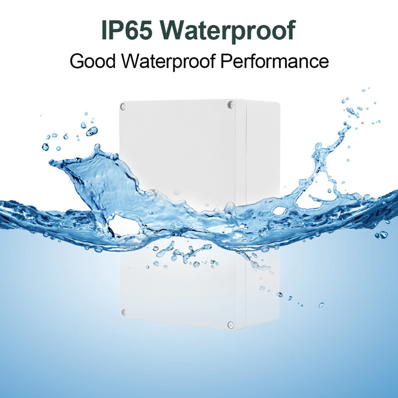 230 * 150 * 85 mm veekindel valge plastikust korpuse projekti korpus DIY ühenduskarp