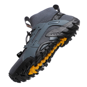 Υψηλής κορυφής Barefoot Upstream Water Παπούτσια Trekking Mountain Boots Αντιολισθητικά πάνινα παπούτσια πεζοπορίας Υπαίθρια παπούτσια ανθεκτικά στη φθορά