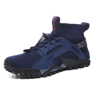 Υψηλής κορυφής Barefoot Upstream Water Παπούτσια Trekking Mountain Boots Αντιολισθητικά πάνινα παπούτσια πεζοπορίας Υπαίθρια παπούτσια ανθεκτικά στη φθορά