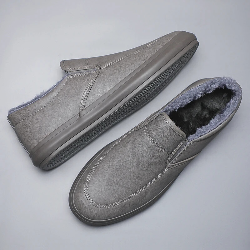 Kožna muška zimska topla obuća Tenisice Trend ležerna cipela Talijanska prozračna slobodno vrijeme Muške tenisice Neklizajuća obuća Muška čizma