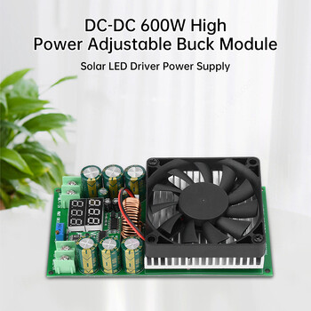 600W 30A DC-DC Step Down Module CV CC Ρυθμιζόμενος μετατροπέας Buck 120V 100V 96V 84V Οθόνη Solar LED Driver Power