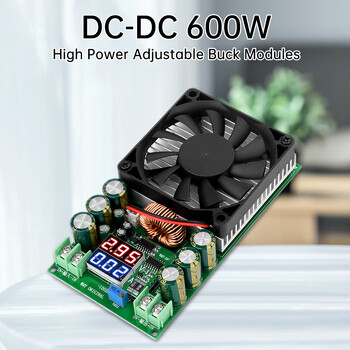 600W 30A DC-DC Step Down Module CV CC Ρυθμιζόμενος μετατροπέας Buck 120V 100V 96V 84V Οθόνη Solar LED Driver Power