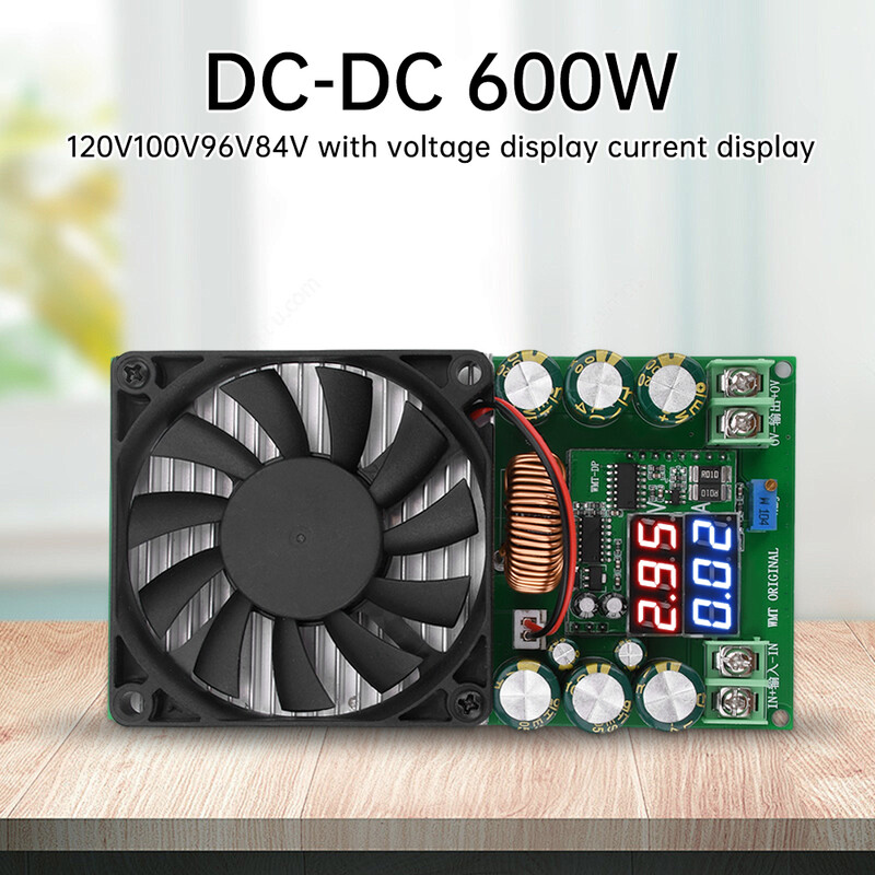 600W 30A DC-DC Step Down moodul CV CC Reguleeritav Buck Converter 120V 100V 96V 84V ekraan Päikese LED-draiveri toiteallikas