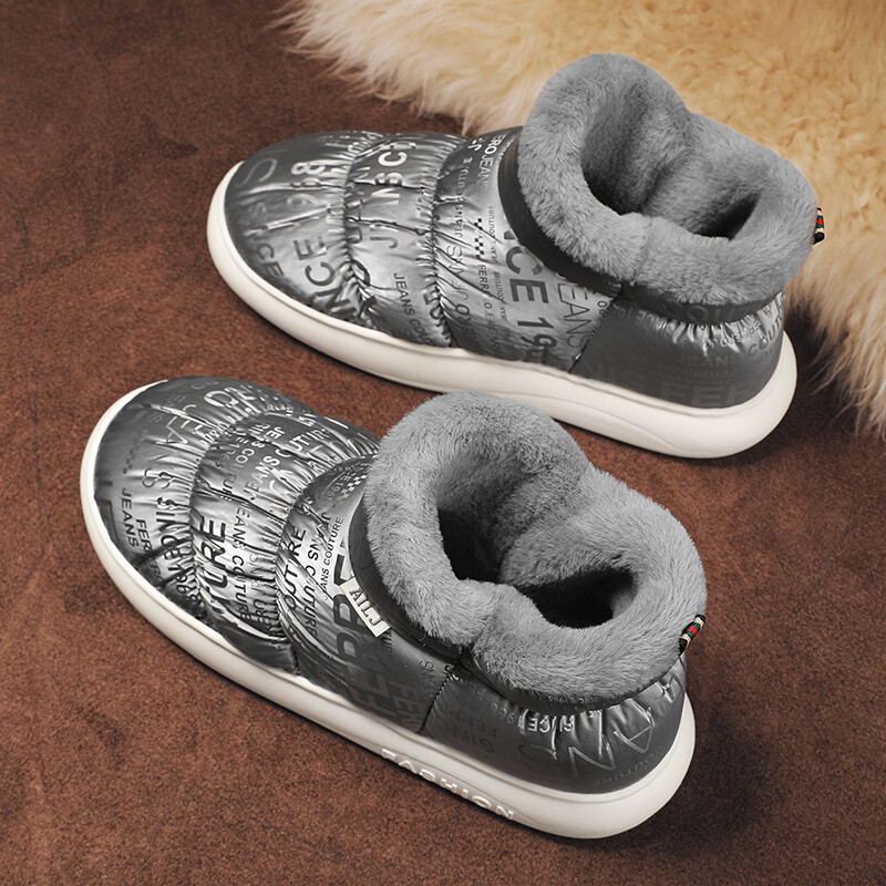 Muške čizme za snijeg Zimske cipele za muškarce Tople gležnjače Trendy višeslojne protuklizne debele plišane čizme za muškarce Pamučna cipela Popularno