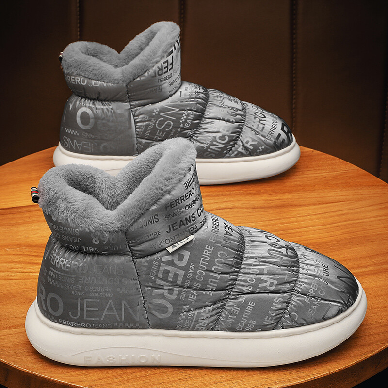 Muške čizme za snijeg Zimske cipele za muškarce Tople gležnjače Trendy višeslojne protuklizne debele plišane čizme za muškarce Pamučna cipela Popularno