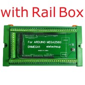DNMEGA1 DIN sínre szerelhető csavaros sorkapocs-adapter modul Arduino MEGA-2560 R3-hoz