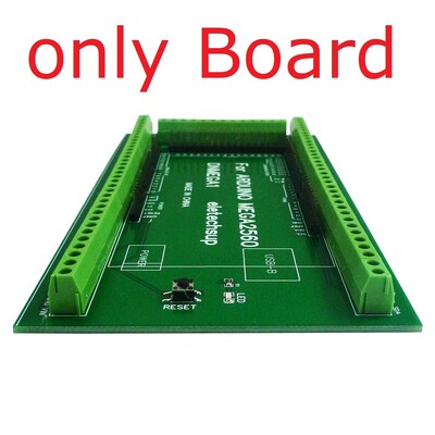 DNMEGA1 DIN sínre szerelhető csavaros sorkapocs-adapter modul Arduino MEGA-2560 R3-hoz