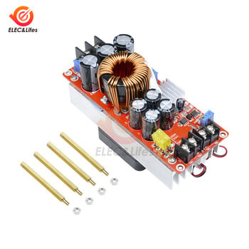 1800W 40A 1500W 30A 1200W 20A DC-DC Boost Converter Module τροφοδοσίας 10-60V σε 12-90V Ρυθμιζόμενος φορτιστής τάσης