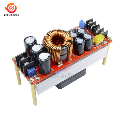 1800W 40A 1500W 30A 1200W 20A DC-DC Boost Converter Module τροφοδοσίας 10-60V σε 12-90V Ρυθμιζόμενος φορτιστής τάσης