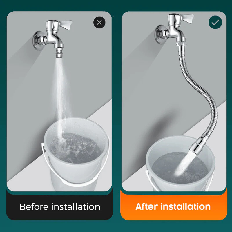 Univerzalni produžni produžeci za slavine, cijev, rotacija od 360 stupnjeva, glava sa mlaznicom protiv prskanja, perlator, savitljivi nastavak za sudoper, crijevo za kuhinjske dodatke