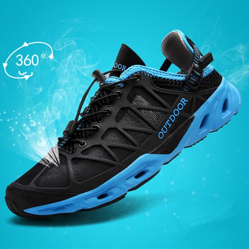 Vanjske tenisice za muškarce, žene, prozračne cipele za planinarenje, neklizajuće, sportske cipele za planinarenje, sportske cipele za planinarenje koje se brzo suše, cipele za vodu uzvodno