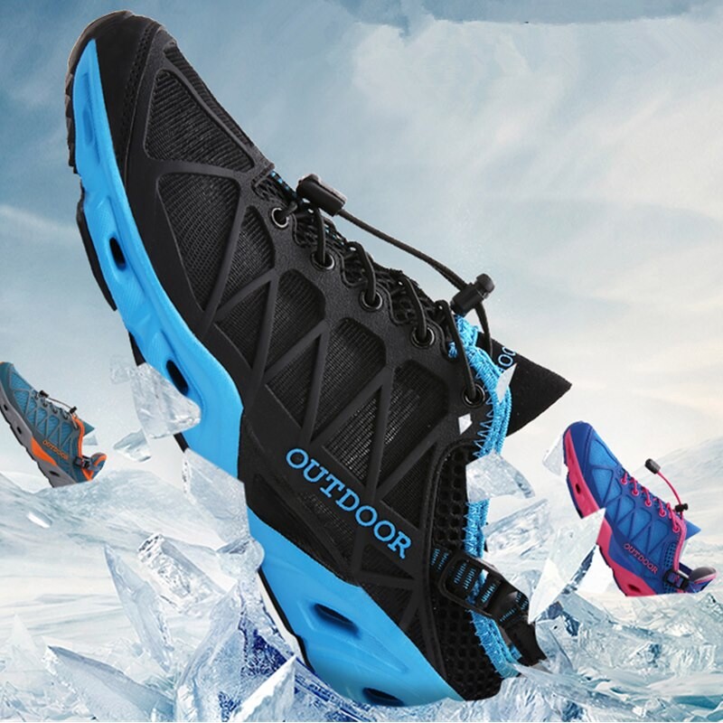 Vanjske tenisice za muškarce, žene, prozračne cipele za planinarenje, neklizajuće, sportske cipele za planinarenje, sportske cipele za planinarenje koje se brzo suše, cipele za vodu uzvodno