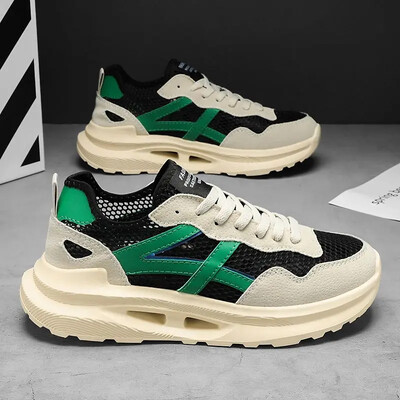 Trend 2024 Hick Platform Shoes for Men Breathable Shoes in Promotion Man Casual Sneaker Φτηνές τάσεις μπάσκετ κορεατικού στυλ 39