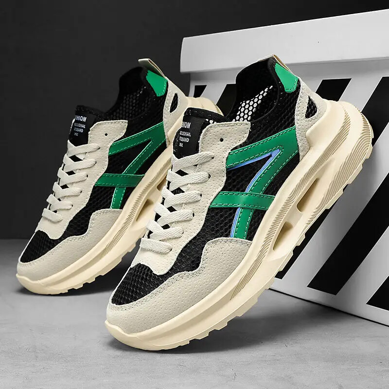 Trend 2024. Debele cipele s platformom za muškarce Prozračna cipela u promociji Muške ležerne tenisice Jeftini korejski stil Košarkaški trendovi 39