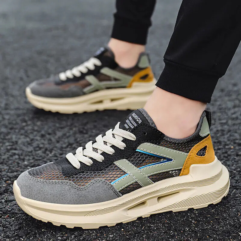 Trend 2024. Debele cipele s platformom za muškarce Prozračna cipela u promociji Muške ležerne tenisice Jeftini korejski stil Košarkaški trendovi 39