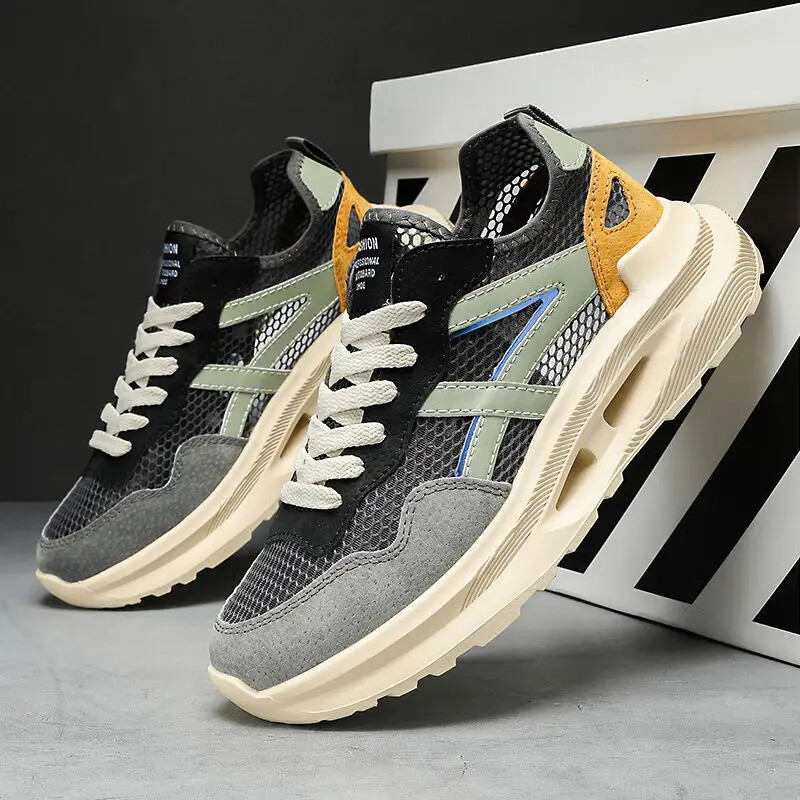 Trend 2024. Debele cipele s platformom za muškarce Prozračna cipela u promociji Muške ležerne tenisice Jeftini korejski stil Košarkaški trendovi 39