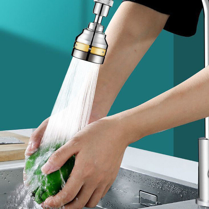 Produžni nastavak za slavinu, rotacijska glava za 360 stupnjeva, ušteda vode, kuhinjski sudoper, fleksibilna slavina, glava za raspršivanje, kućni prošireni filtar za raspršivanje