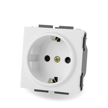 S Series- DE EU Power Socket Function Module DIY Socket Accessories Black White Gold Grey 250V 16A Free Combination