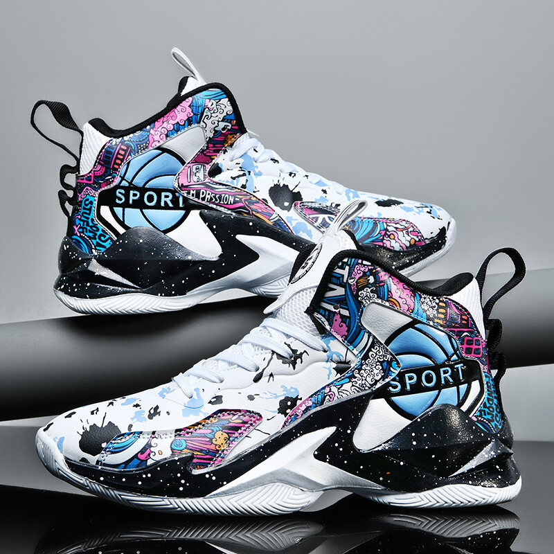 Visokokvalitetne košarkaške tenisice, muške tenisice, dječačke tenisice, jesenske visoke protivklizne tenisice za sport na otvorenom, tenisice, ženske ljetne cipele