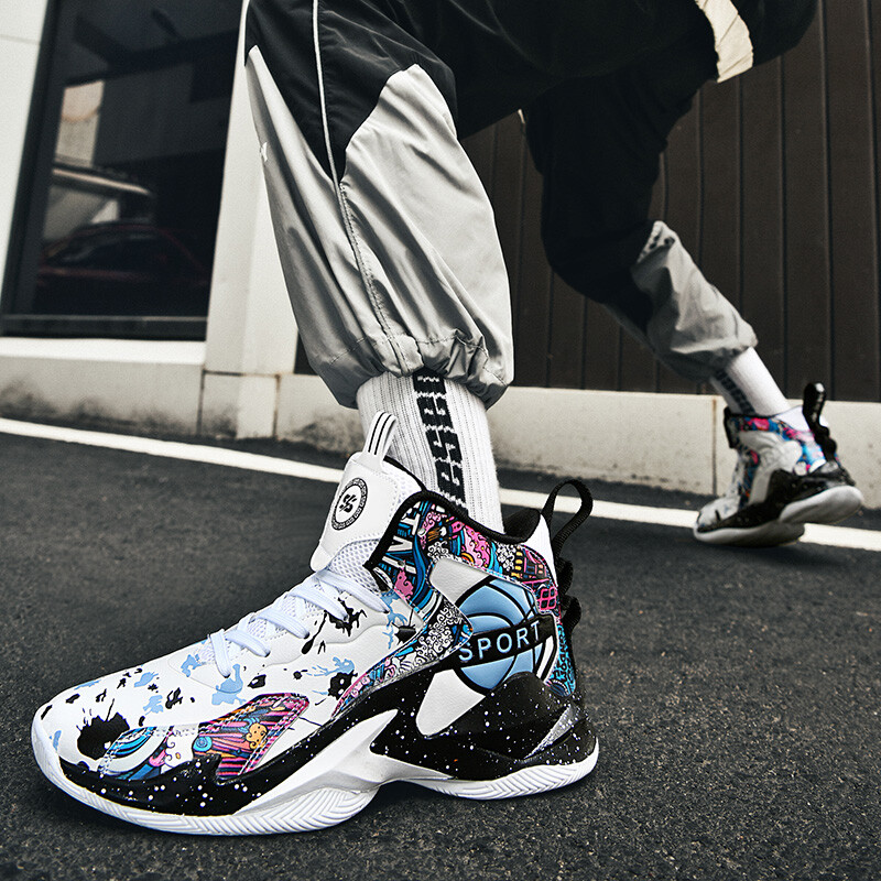 Visokokvalitetne košarkaške tenisice, muške tenisice, dječačke tenisice, jesenske visoke protivklizne tenisice za sport na otvorenom, tenisice, ženske ljetne cipele