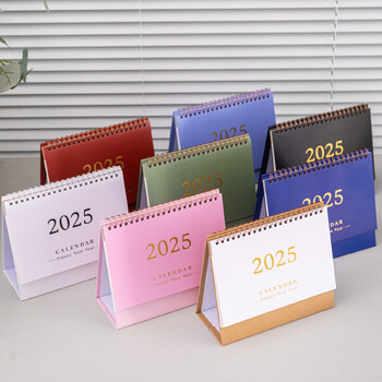 English Desk Calendar 2025 Fashion Simple Memo Book Μηνιαίο ημερολόγιο Ημερολόγιο Διακόσμηση επιφάνειας εργασίας γραφείου Δωρεάν σημειώσεις Time Manager