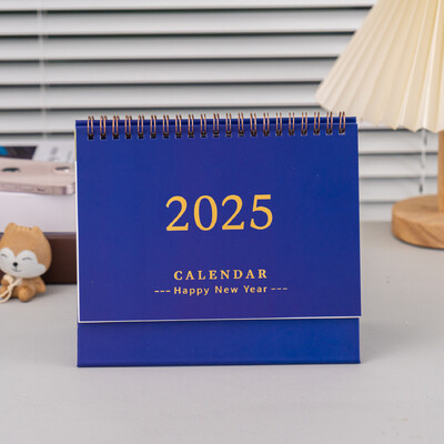 English Desk Calendar 2025 Fashion Simple Memo Book Μηνιαίο ημερολόγιο Ημερολόγιο Διακόσμηση επιφάνειας εργασίας γραφείου Δωρεάν σημειώσεις Time Manager